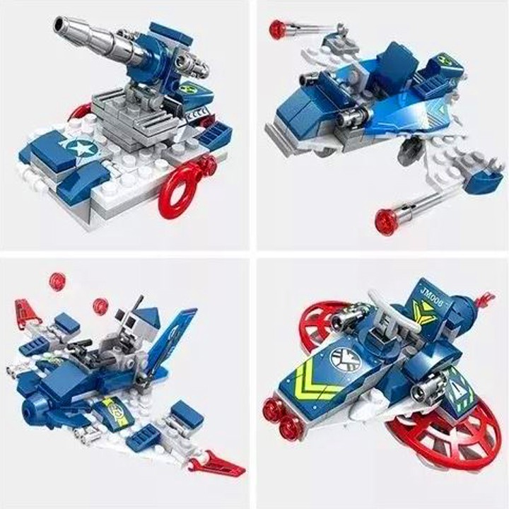 Bộ Lego Xếp Hình Ninjago Biệt Đội Siêu Anh Hùng (Avengers) . Gồm 685 Chi Tiết . Lego Ninjago Lắp Ráp Đồ Chơi Cho Bé.