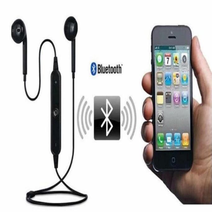 💥[GIÁ HỦY DIỆT]💥Tai nghe bluetooth thể thao không dây S6 ĐẸP- NHỎ GỌN- ÂM THANH CỰC HAY 💥SIÊU RẺ💥