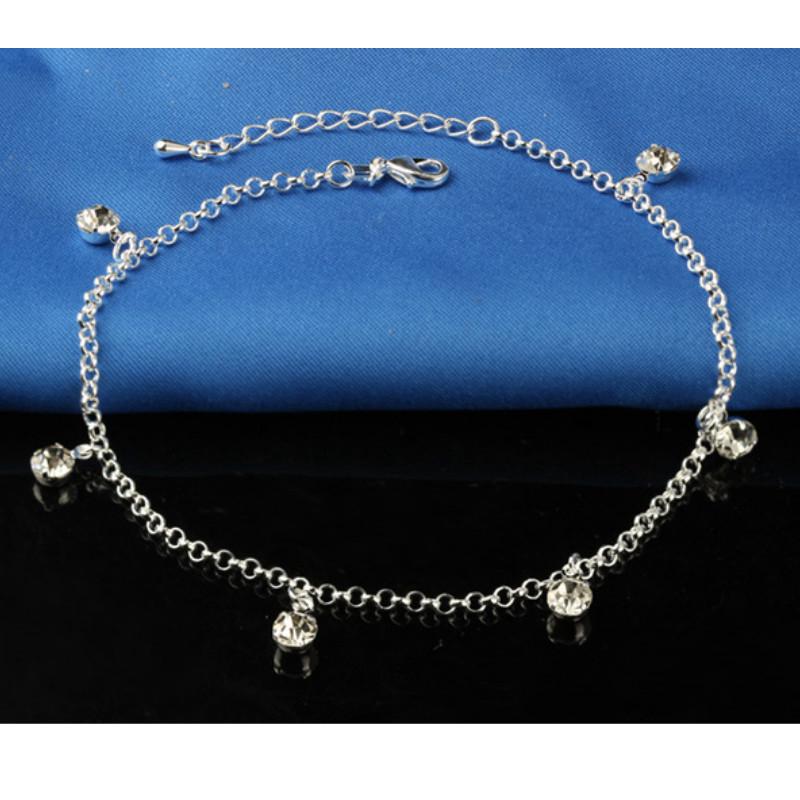 Lắc Chân Bạc 925 Thanh Lịch