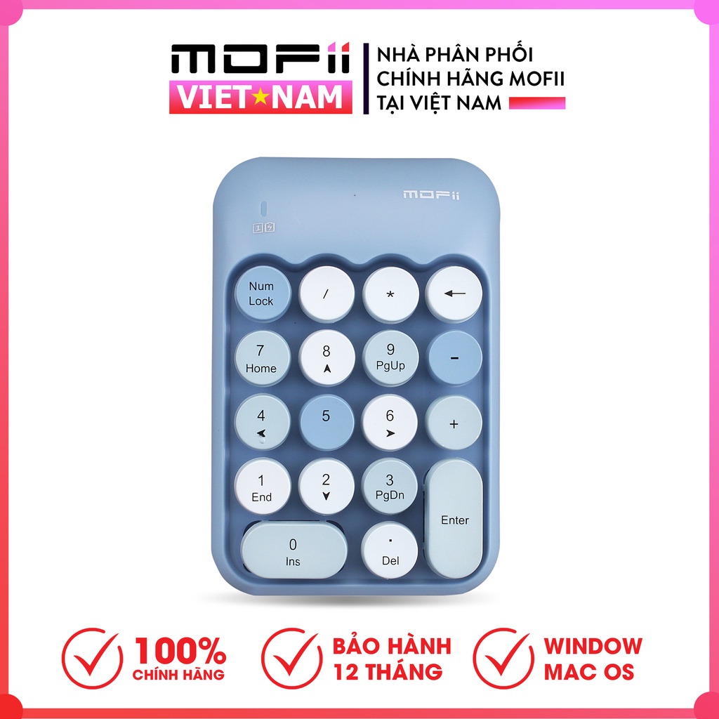 Bàn Phím Số MOFII NUMBPAD Chính Hãng tương thích WINDOWS VÀ MACOS