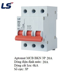 Cầu dao MCB LS BKN - 40A 6kA 3P