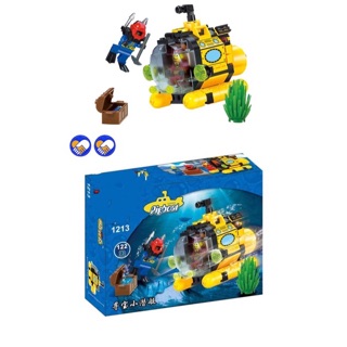 Mẫu Mô Hình Lego Enlighten 1213 Pigboat Tàu ngầm đại dương
