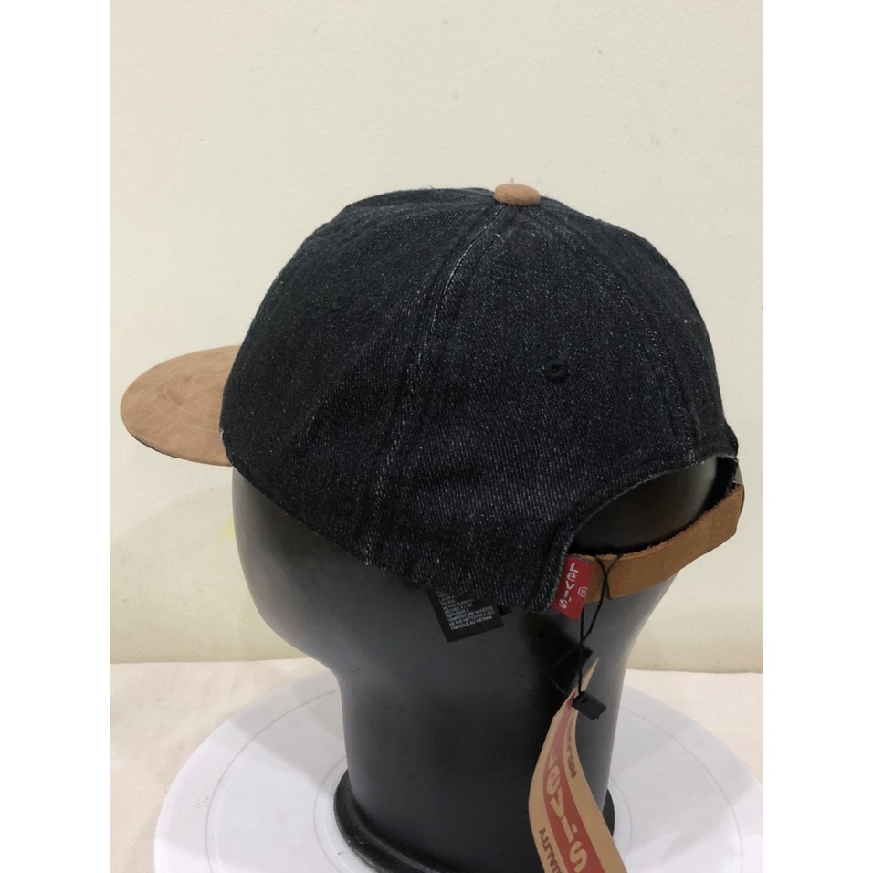 NÓN KẾT NAM NŨ THỜI TRANG, MŨ LƯỠI TRAI LOGO THÊU NỔI CHỮ LEVIS CỰC CHẤT- 2 MÀU TRẮNG ĐEN