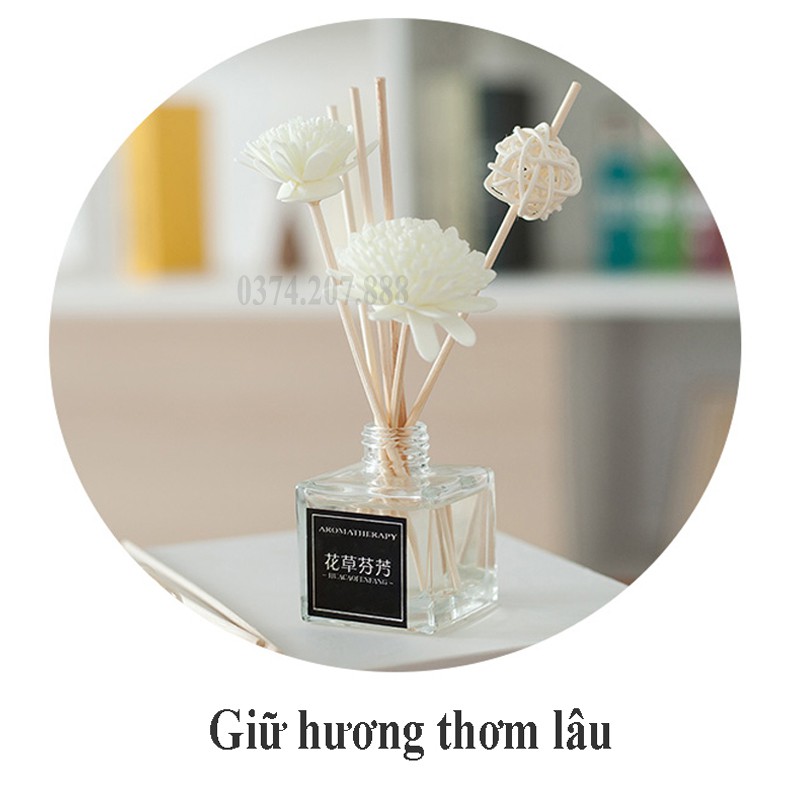 Tinh Dầu Thơm Phòng Để Bàn Kèm Que Khuếch Tán Hương Thơm Tự Nhiên PAPAA.HOME