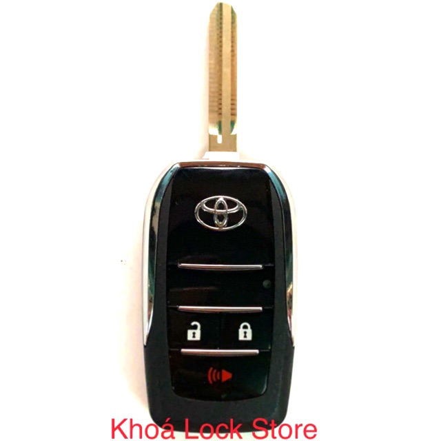 Remote độ gập theo chìa zin xe INNOVA ,FORTUNER