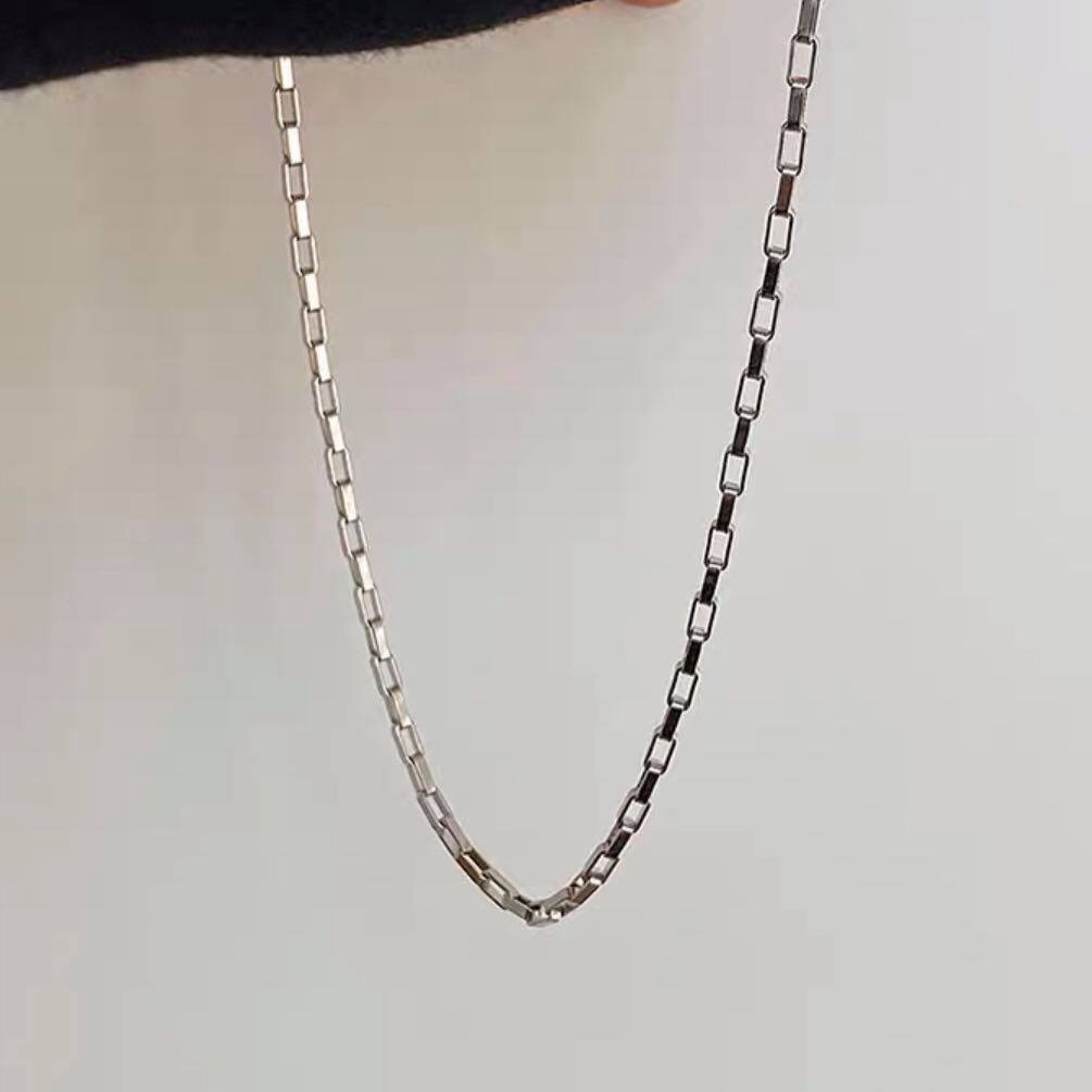 Chain Necklace dây chuyền vòng cổ titan dây không gỉ không đen siêu bền cho nam nữ unisex BTS