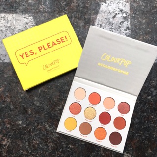 Bảng phấn mắt Colourpop YES! PLEASE (ảnh thật)