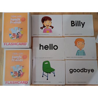 Tiếng Anh Family and friends 1 national (A5 in 2 mặt)