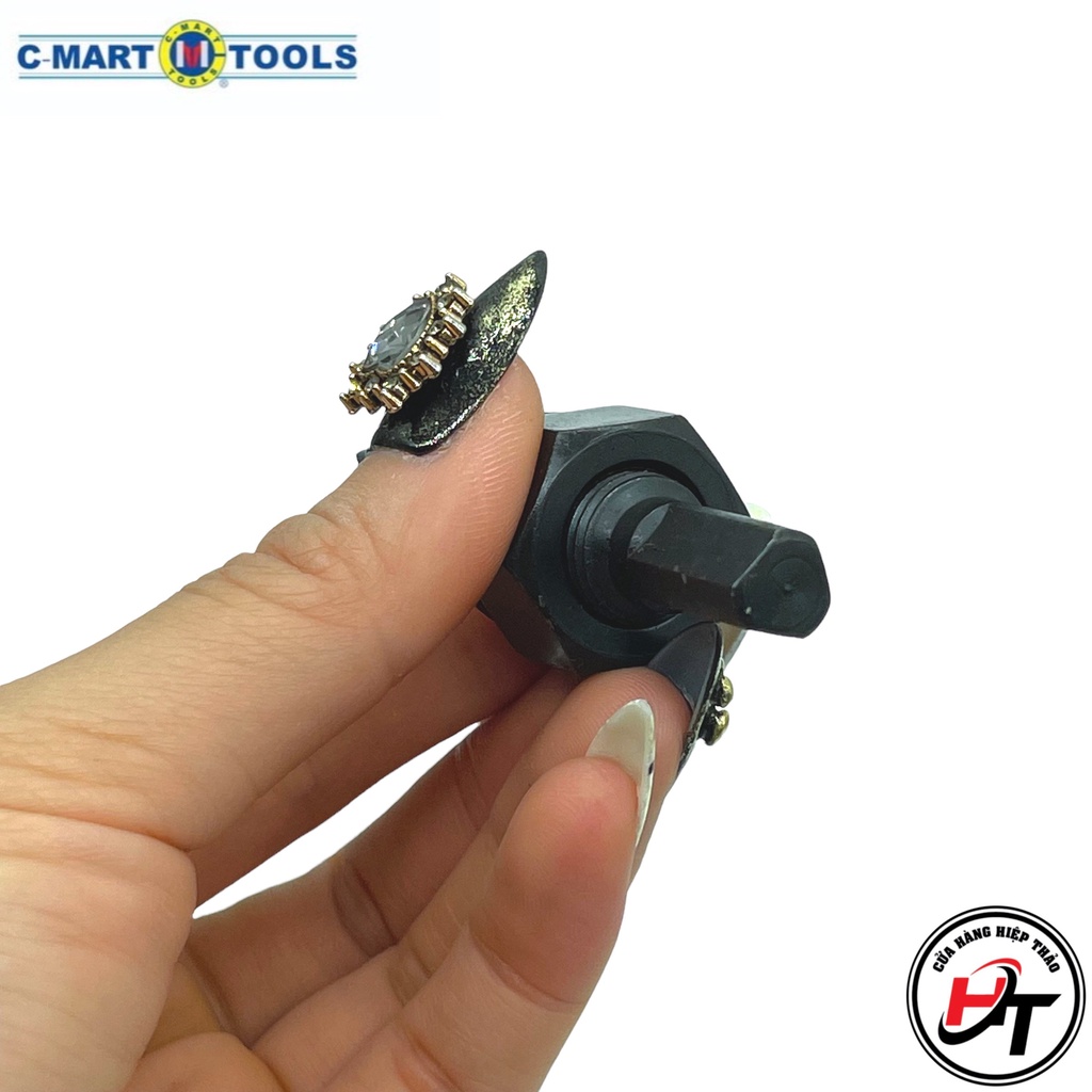 Bộ mũi khoét gỗ thạch cao lỗ tròn khoan khoét trần 8 chi tiết Cmart chính hãng BMKTC-8CT-CM-A0110