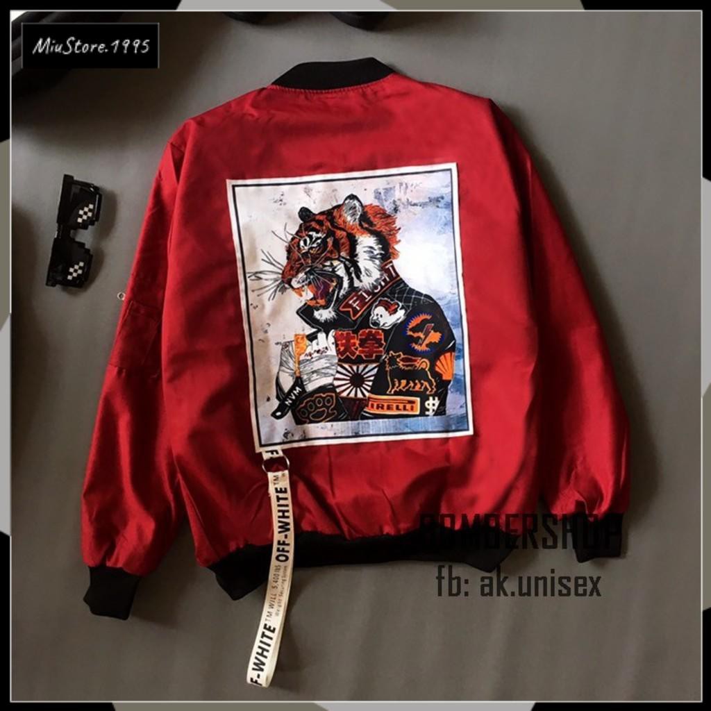 [Ảnh thật 100%] Áo khoác Bomber BATTLE.T (hàng design) [Miustore]