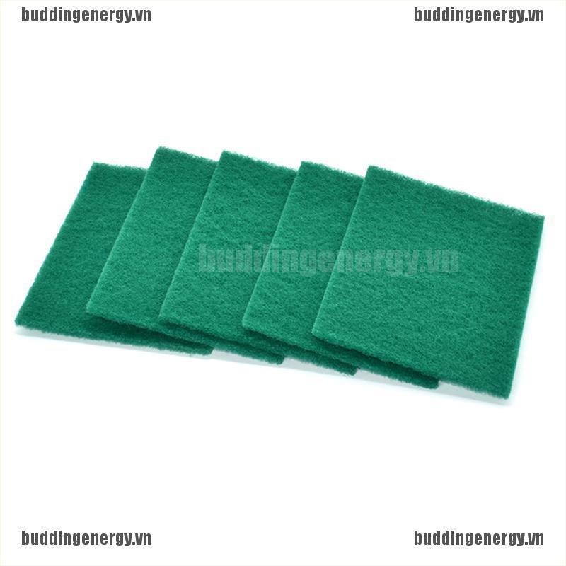Bộ 5 Miếng Rửa Chén Tiện Dụng Màu Xanh Lá Cây