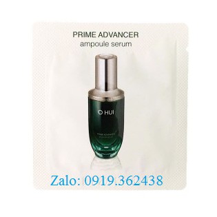 [Date 2023] Gói serum chăm sóc da khỏe mạnh 1ml Ohui Prime Advancer Ampoule Serum