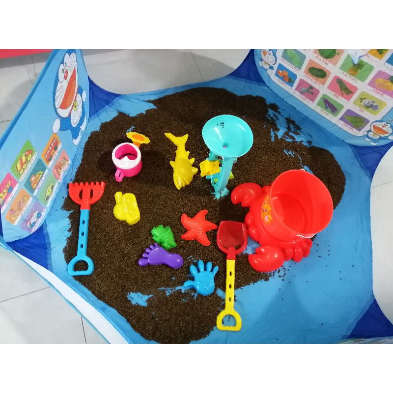COMBO Hạt Muồng Loại 1 Kèm Lều Dày Đẹp Và Bộ Guồng Xay Lớn - DOREMON SHOP