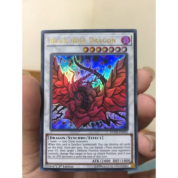 Thẻ bài yugioh Black rose dragon