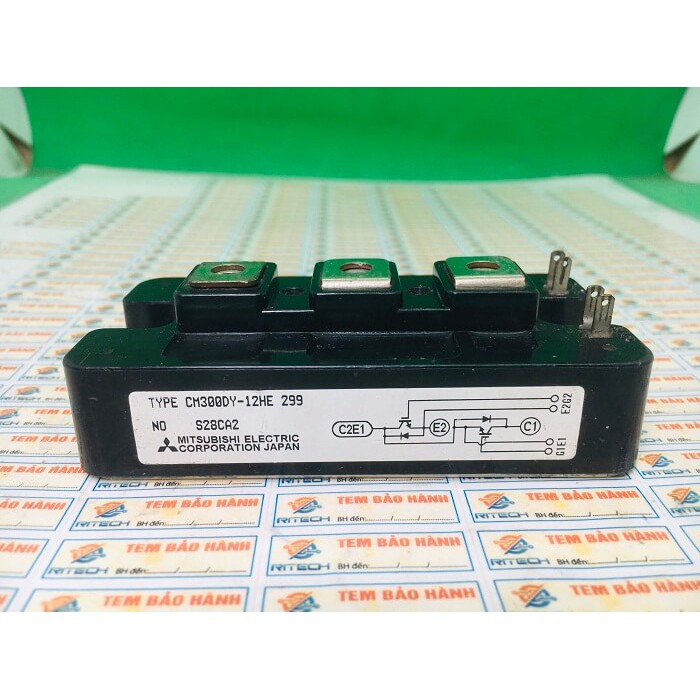 CM300DY12HE IGBT MITSUBISHI 300A 600V tháo máy