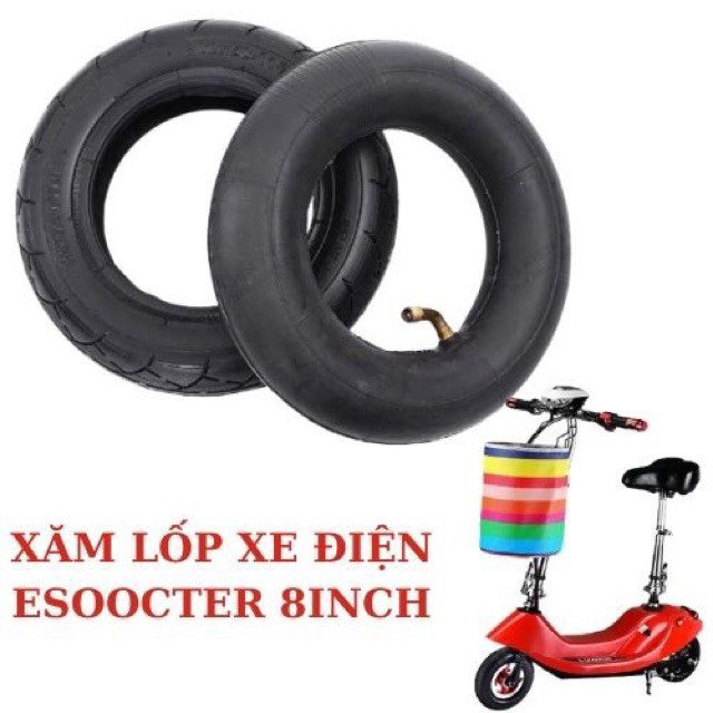 Xăm và lốp xe scoster , xe cào cào điện 8inch (200x50)