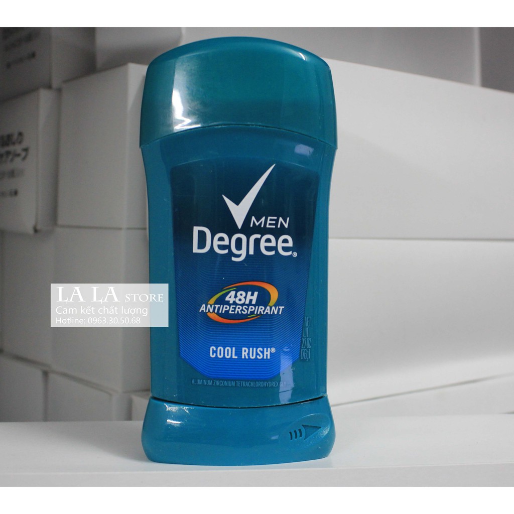 Sáp khử mùi Degree Men Cool Rush 48h -76g