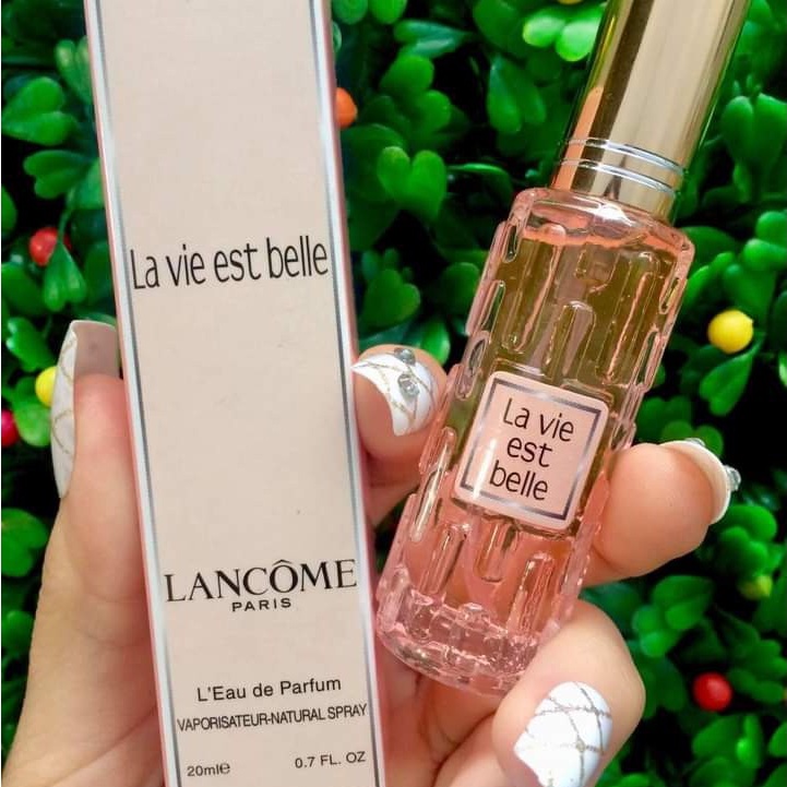Nước hoa mini Lan com lavie est bella nữ 20ml dạng xịt - Mùi Ngọt trái cây- Nuochoamini20ml