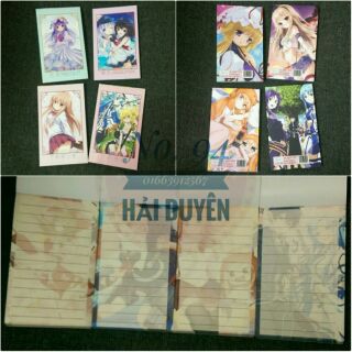 Sổ tay anime, tập viết anime