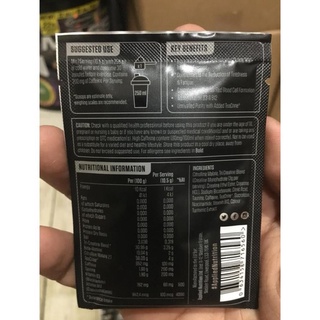 COMBO 5 SAMPLE APPLIED NUTRITION ABE PRE WORKOUT 1SER Gói Thử 1 lần dùng(11 Gram)