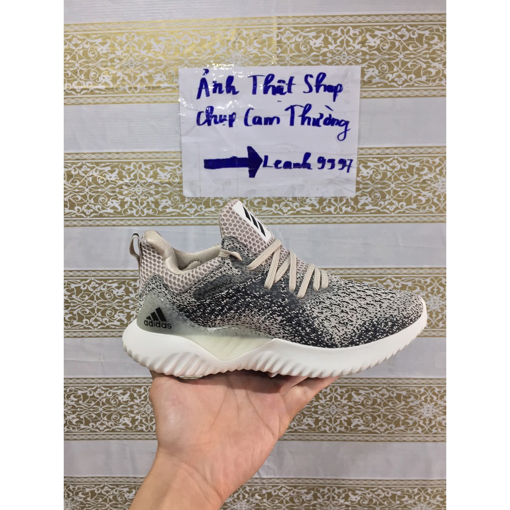 Giày thể thao ALPHA kem pha đen
