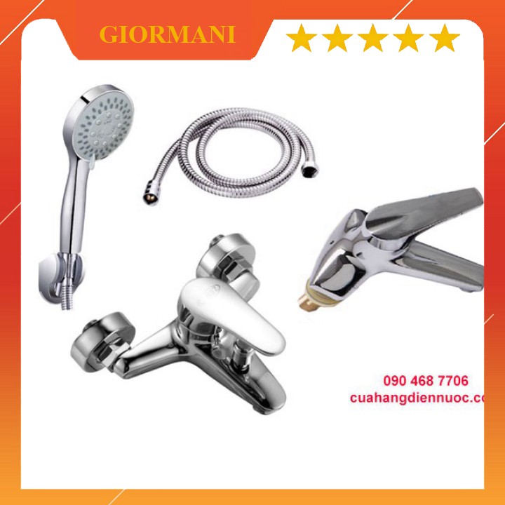 Full bộ sen tăm kèm kết hợp vòi chậu rửa mặt SNL901-SNL07