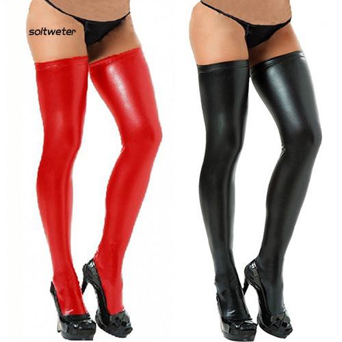 Vớ da cao gợi cảm phong cách Gothic cho nữ