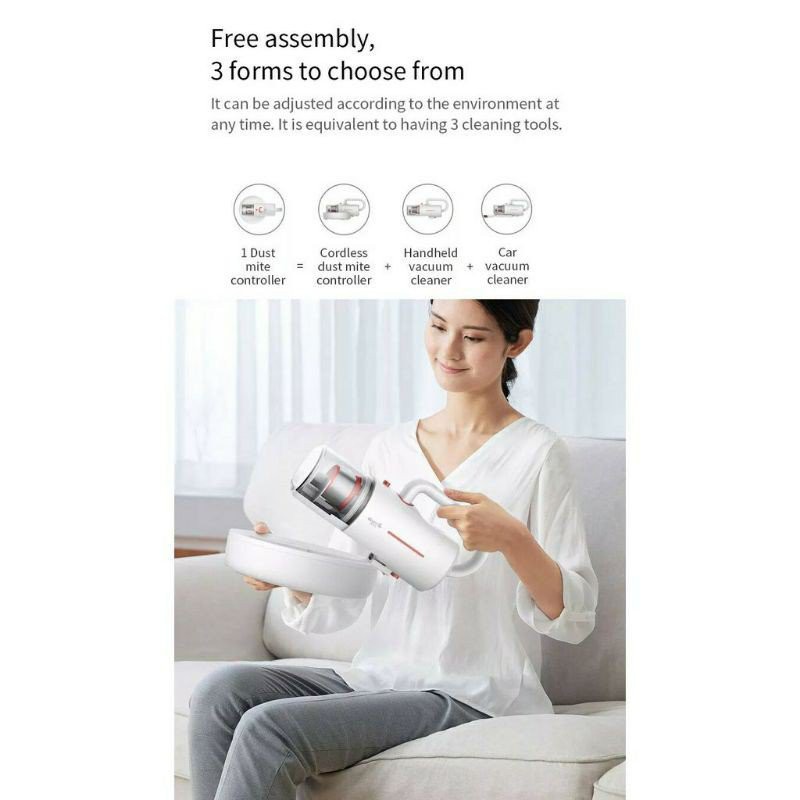 Deerma CM1900 Máy Hút Bụi Cầm Tay Không Dây Diệt Khuẩn Household Small Wireless Vacuum Cleaner | BigBuy360 - bigbuy360.vn