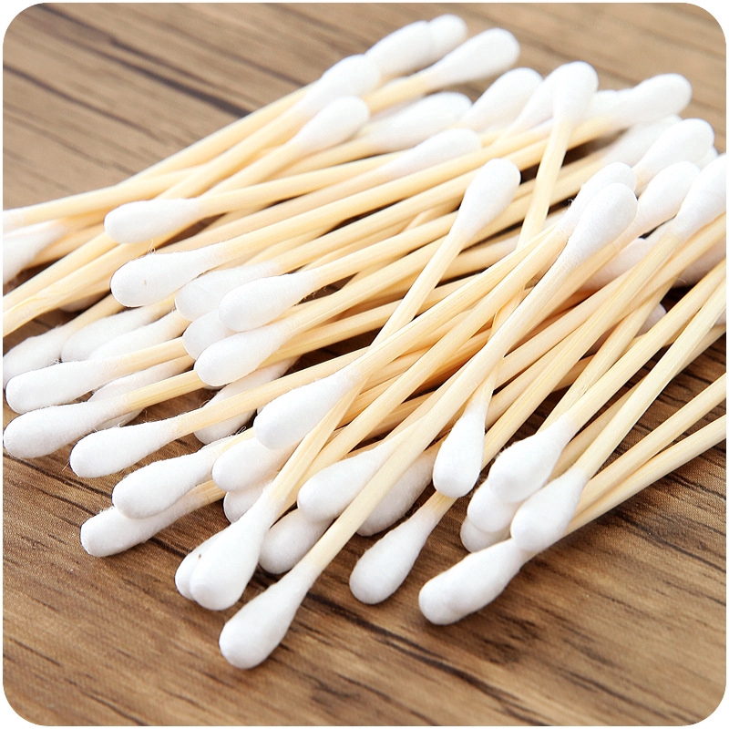 Set 100 tăm bông chất liệu cotton tiện dụng