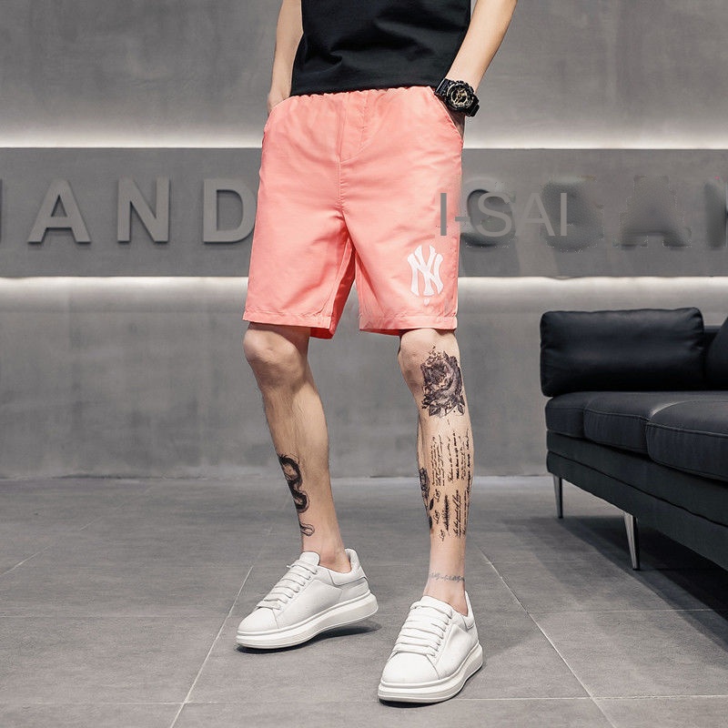 Quần Short Đi Biển Chất Liệu Lụa Lạnh Nhanh Khô Thời Trang Cho Nam