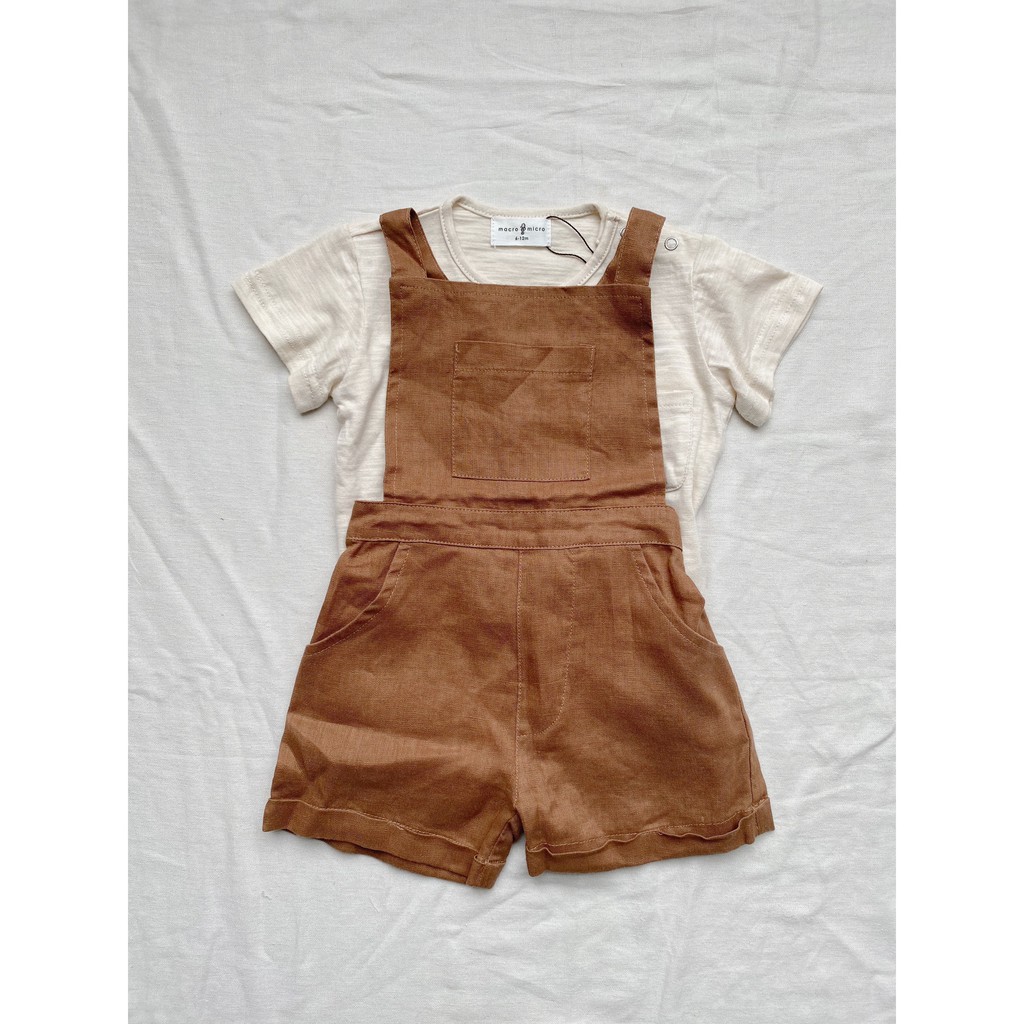 Maxx Dungarees Quần Yếm Linen