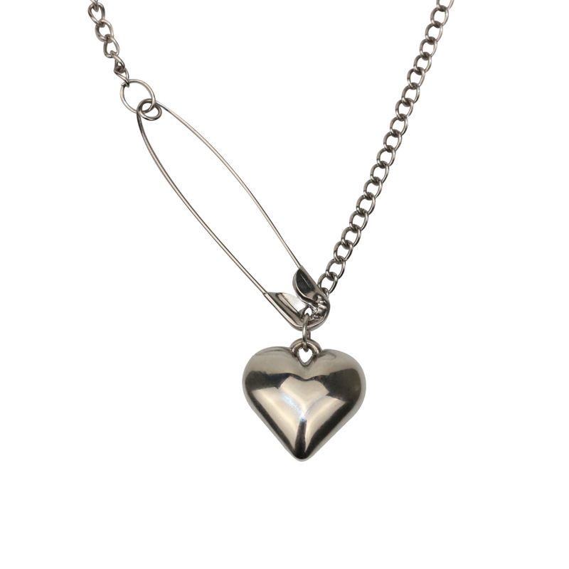 Dây Chuyền Mặt Hình Trái Tim Đơn Giản Dễ Phối Đồ 22211