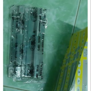 1 Hộp 12 cái Chốt cửa, inox âu á 15cm chất lượng cao