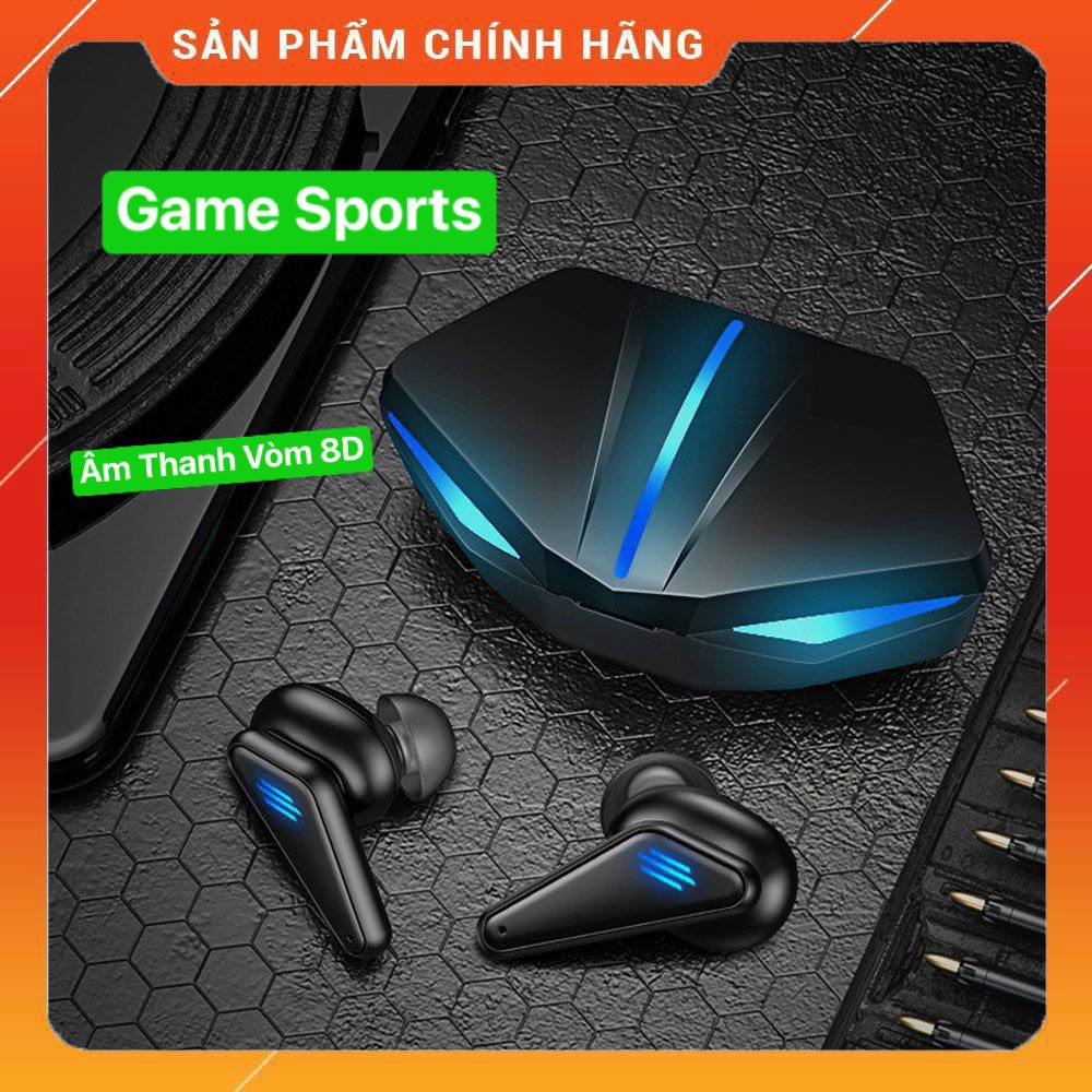 [VIDEO THỰC TẾ] Tai Nghe Nhét Tai Bluetooth K55 GAME SPORT,  Chống Ồn Âm Thanh Siêu Trầm