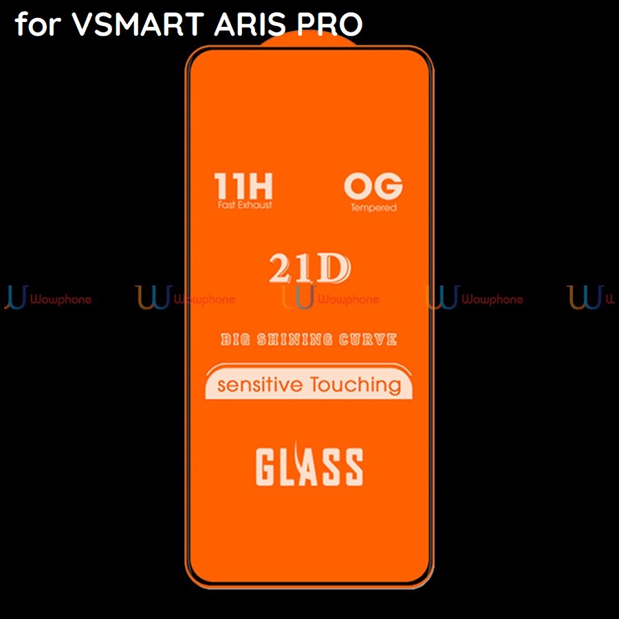 Kính cường lực full màn hình Vmart Aris / vsmart Aris pro full keo, không chấm liti