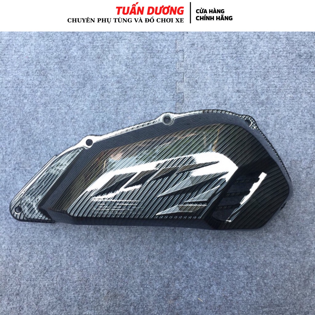 Ốp bầu gió / pô E vân cacbon Sh 2017-2019 và Sh 2020 !