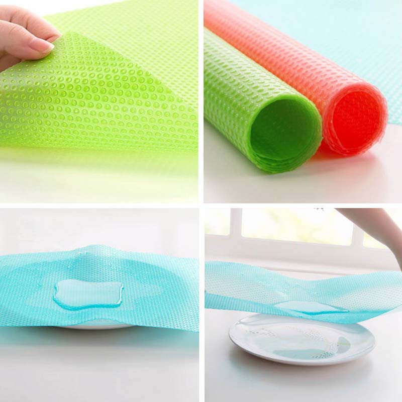 4 tấm lót thực phẩm chống vi khuẩn trong tủ lạnh
