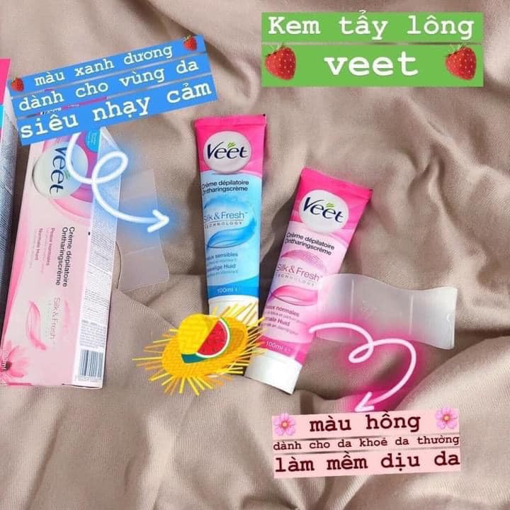 Kem tẩy lông VEET HAIR REMOVAL CREAM