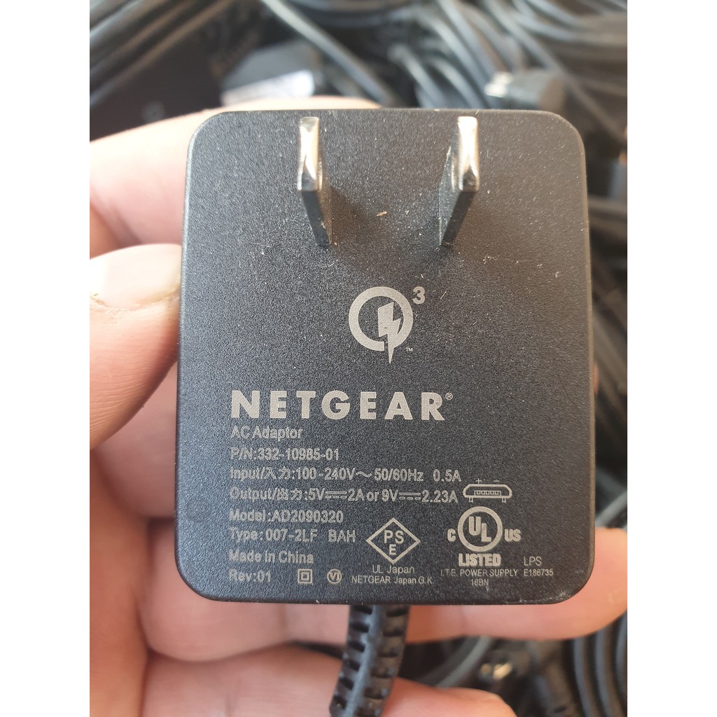 Nguồn Adapter  sạc nhanh 5V2A MicroUSB  - Có sạc nhanh Quick Chager 3.0 ( Hãng Netgear )