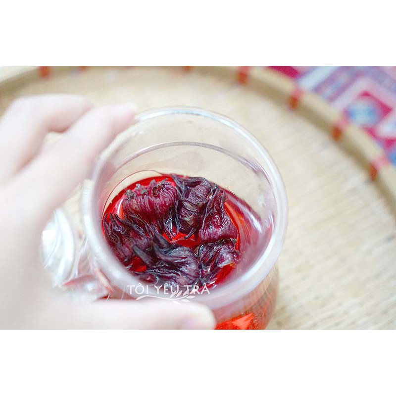 Trà Hoa Atiso đỏ (Hibiscus) Nguyên Bông