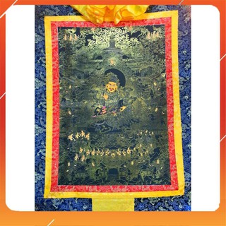 TRANH THANGKA NGÀI TÀI BẢO THIÊN VƯƠNG 120X80CM