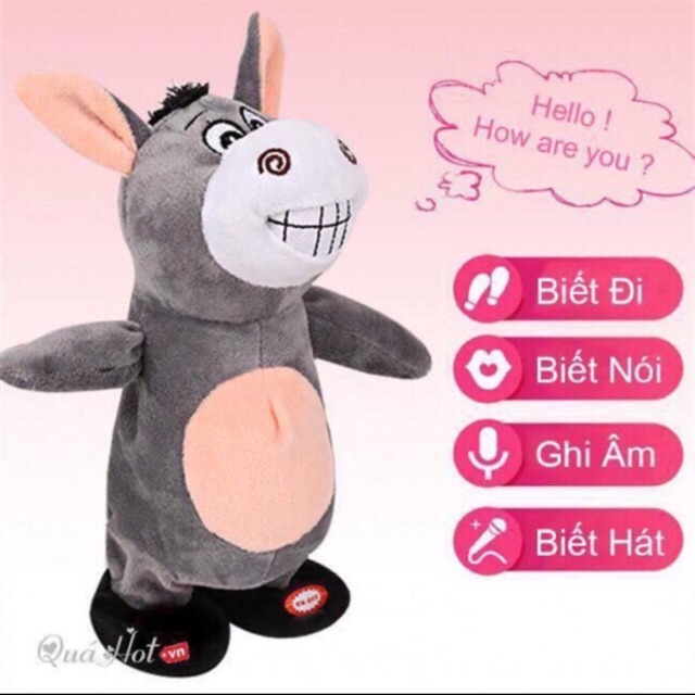 Con lừa biết hát biết nói biết nhảy