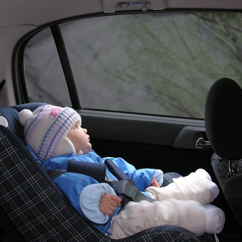 Set 2 Tấm Lưới Che Nắng Cửa Sổ Xe Hơi Thoáng Khí | BigBuy360 - bigbuy360.vn