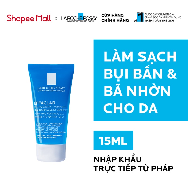 Bộ kem dưỡng giúp làm mờ sẹo, hỗ trợ phục hồi &amp; tái tạo da La Roche Posay Cicaplast Gel B5