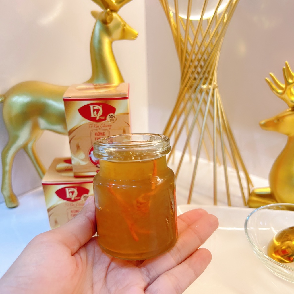 Lốc 6 hủ yến chưng ĐÔNG TRÙNG HẠ THẢO thơm ngon bổ dưỡng ( 30% yến ) - D7 quà biếu cao cấp