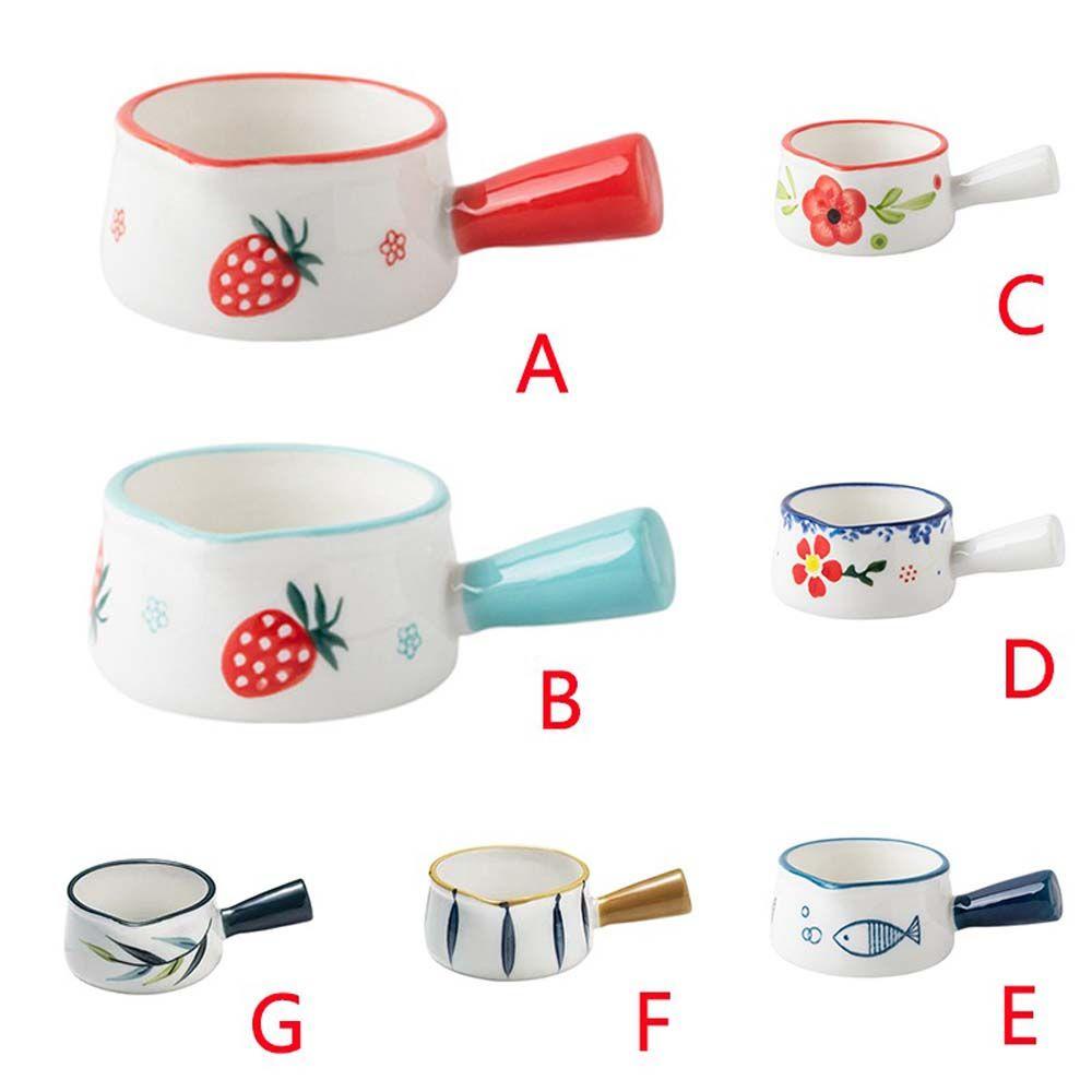 MOCHO Chảo Sứ Mini Có Tay Cầm Tiện Dụng Cho Nhà Bếp