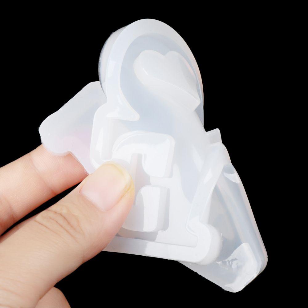 PINEVN Khuôn Làm Trang Sức Hình Chữ Cái Tiếng Anh Với Trái Tim