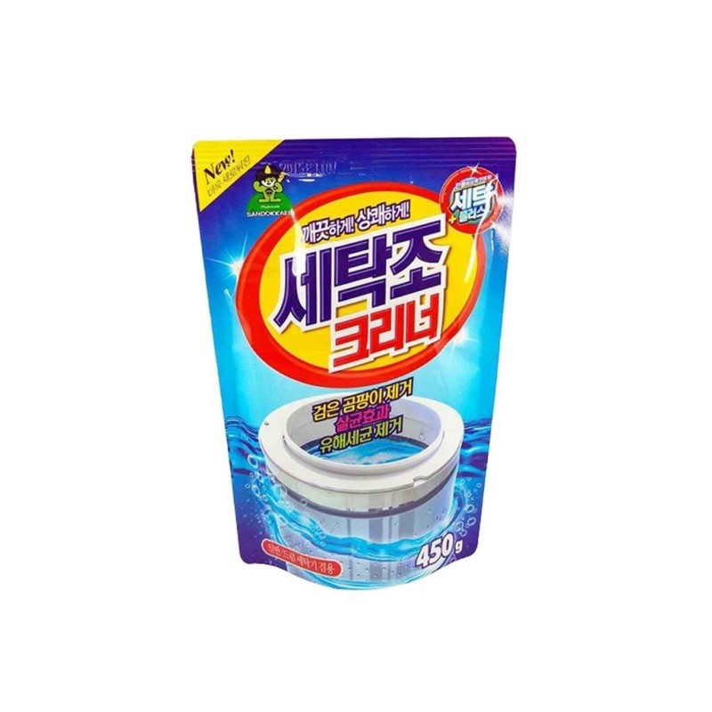 Bột tẩy lồng vệ sinh máy giặt Hàn Quốc Sandokkaebi Hàn Quốc 450g