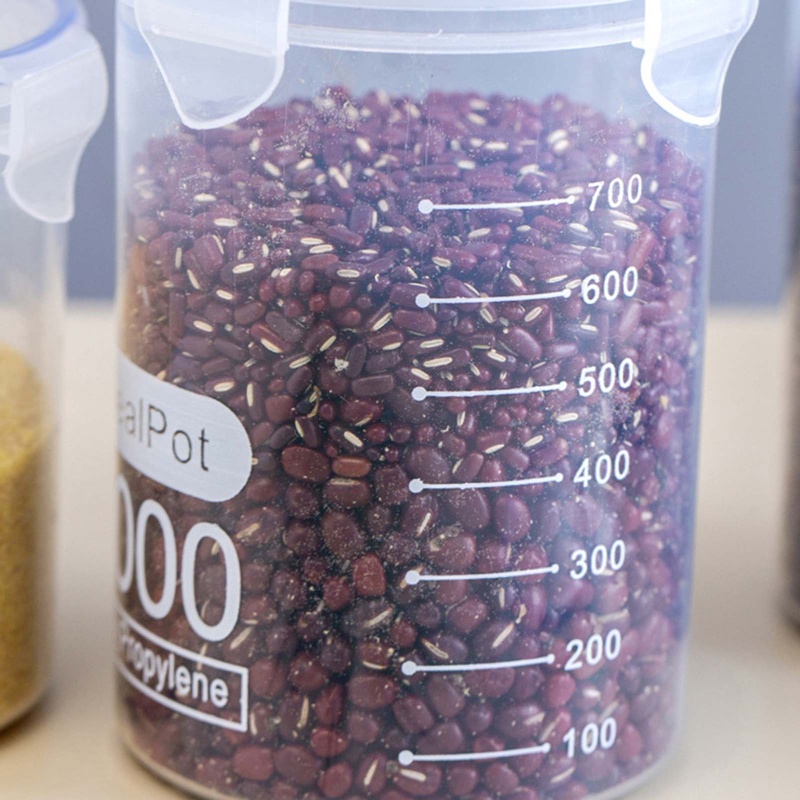 Hộp Đựng Thực Phẩm Trong Suốt Chống Ẩm Tiện Dụng Cho Nhà Bếp