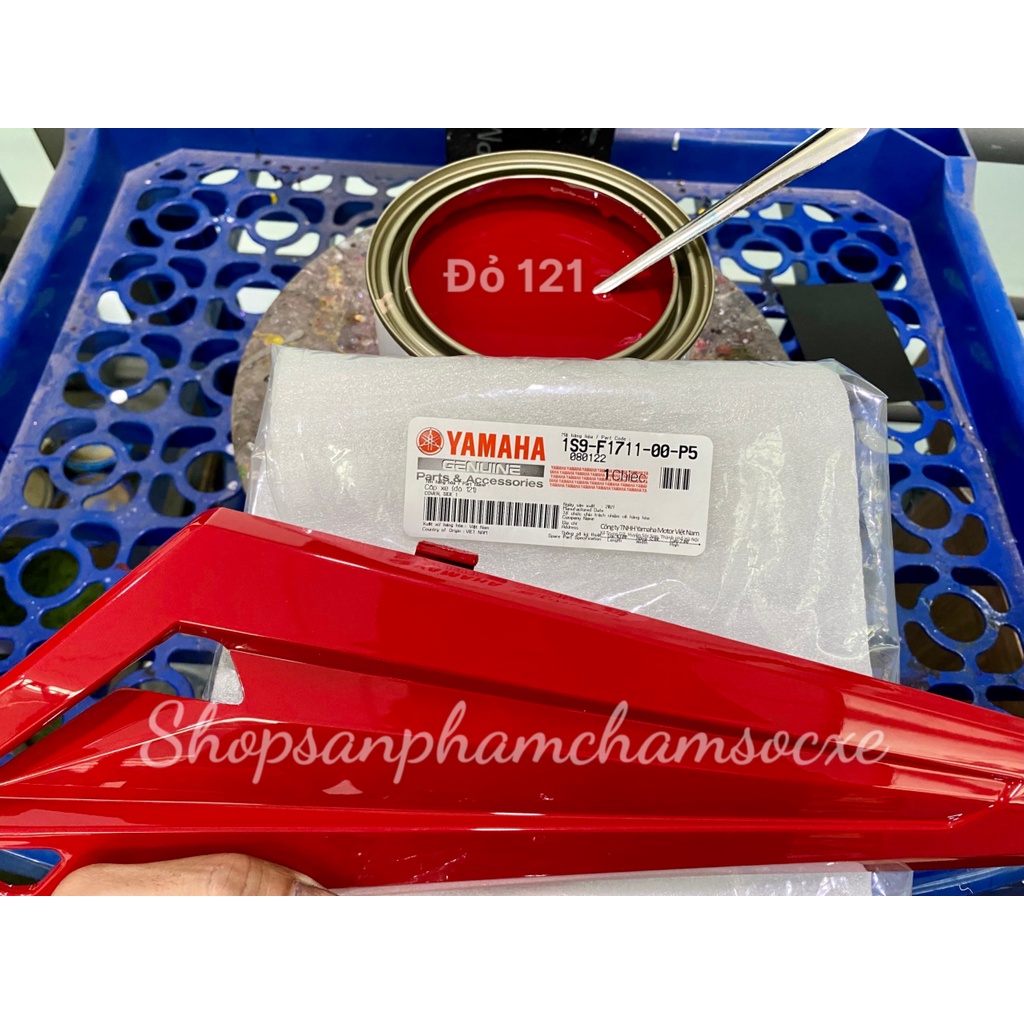 Đỏ 121 Exciter Yamaha 135cc - Sơn 2k tự bóng 4:1
